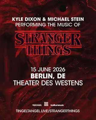 Kyle Dixon & Michael Stein performing the music of Stranger Things at Theater des Westens
