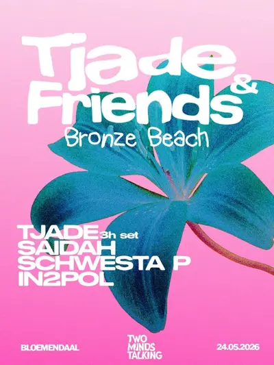 Tjade & Friends - EDM event at Bronze Beach in Amsterdam
