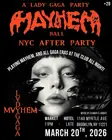 A LADY GAGA PARTY: MAYHEM BALL AFTER PARTY thumbnail