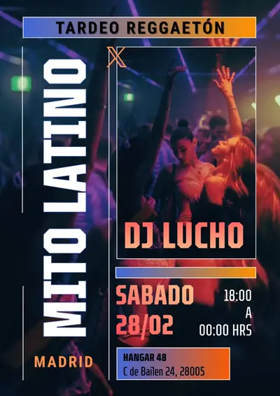 TARDEO REGGAETÓN MITO LATINO: - EDM event at Hangar48 Club in Miami