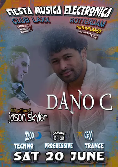 Fiesta Musica Electronica - EDM event at Lounge Club LaXx in Rotterdam