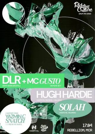 Riddim Culture: DLR + MC Gusto Manchester 2026 | Tickets & Lineup - EDM news article