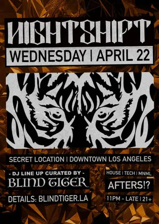 NIGHTSHIFT AFTER HOURS at The Lexington