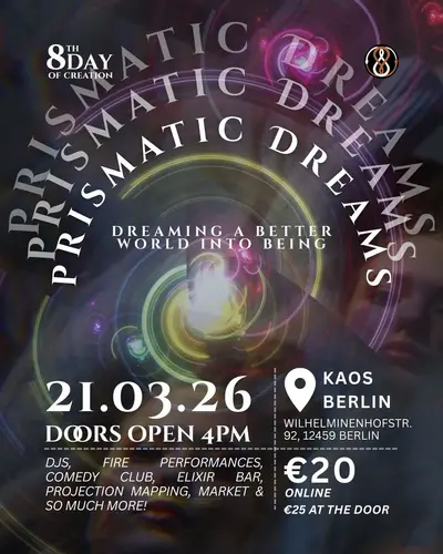 PRISMATIC DREAMS - EDM event at Kaos Berlin in Berlin