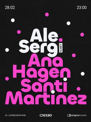 ALE SERGI DJ SET at Deseo BS AS