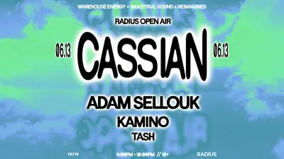 Radius Open Air: Cassian - EDM event at Radius in Chicago