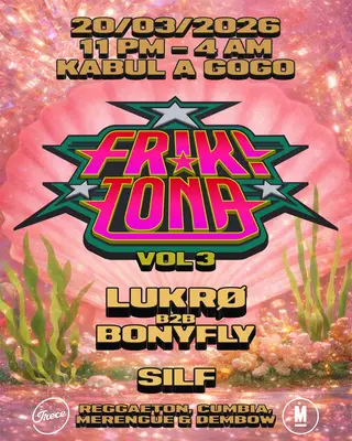Frikitona vol.3 Aguas Vivas at KABUL à GoGo Frikitona vol.3 Aguas Vivas at KABUL à GoGo