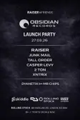 Raiser & Friends - Obsidian Records Launch Party - Drum and Bass thumbnail