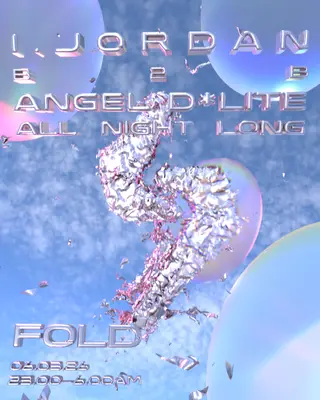 I. JORDAN B2B Angel D'lite - All Night Long (FOLD Steam Room) at FOLD