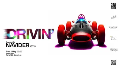 Drivin' pres. Navider - EDM event at Slow Club in Barcelona
