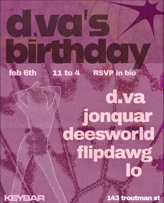 d.va birthday celebration at KEYBAR