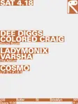 Dee Diggs + Colored Craig / LADYMONIX + VARSHA / Cosmo thumbnail
