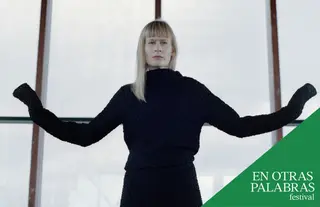 Jenny Hval + Phil Bloomfield (DJ set) at Caixaforum Jenny Hval + Phil Bloomfield (DJ set) at Caixaforum