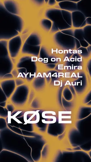 KØSE [DAYTIME] at TBA - SECRET LOCATION IN THE ZZZ