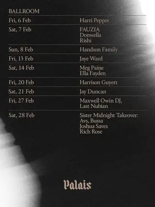 Ballroom at Palais: Maxwell Owin & Last Nubian at Ballroom at Palais