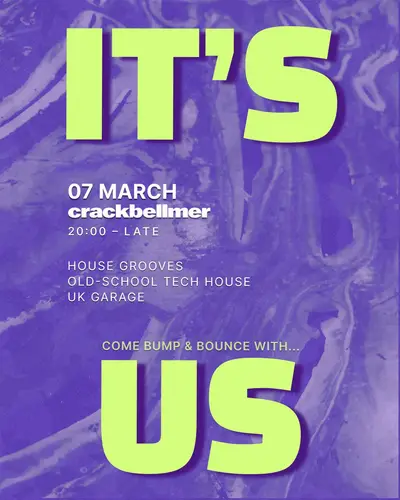 It's Us - EDM event at Crack Bellmer in Berlin