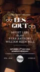 Les Gout Int presents: Artist Lebo (SA) and residents