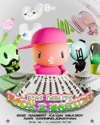 BIAS DEBUTS: Back 2 Basics at Mood Ring BIAS DEBUTS: Back 2 Basics at Mood Ring