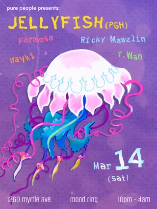 Pure People: Jellyfish(PGH), T.Wan, Wayki at Mood Ring Pure People: Jellyfish(PGH), T.Wan, Wayki at Mood Ring