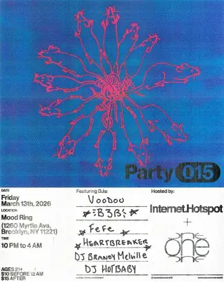 Oneoneone x Internet Hotspot Party 015: Friday the 13th Edition at Mood Ring Oneoneone x Internet Hotspot Party 015: Friday the 13th Edition at Mood Ring