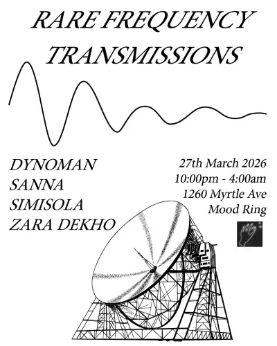 Rare Frequency Transmissions Rare Frequency Transmissions - EDM event at Mood Ring in New York