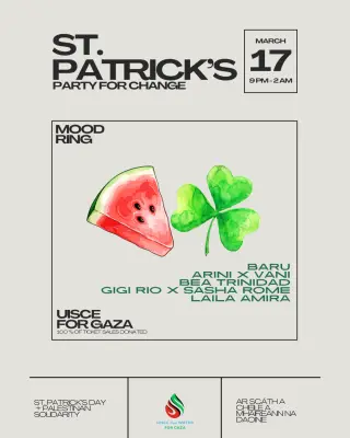 St. Patrick's Party For Change at Mood Ring St. Patrick's Party For Change at Mood Ring