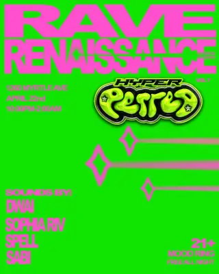 Rave Renaissance: Hyperperreo at Mood Ring Rave Renaissance: Hyperperreo at Mood Ring