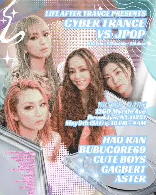 LIFE AFTER TRANCE PRESENTS CYBER TRANCE VS JPOP at Mood Ring LIFE AFTER TRANCE PRESENTS CYBER TRANCE VS JPOP at Mood Ring