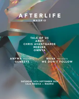Afterlife AFTERLIFE-MADRID-2024--1080 x 1350.jpg at TBA Afterlife AFTERLIFE-MADRID-2024--1080 x 1350.jpg at TBA