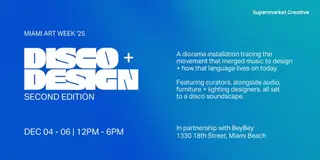 Disco + Design Brings a New Installation to Miami Art Week - EDM news article