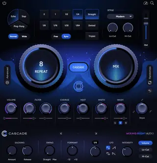 Mixing Night Audio’s Cascade Wants to Simplify Delay Without Dumbing It Down - EDM news article