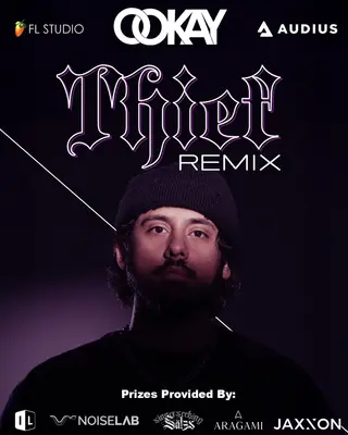 Ookay Launches Official ‘Thief’ Remix Contest with Audius, FL Studio, and Noiselab Partnership - EDM news article