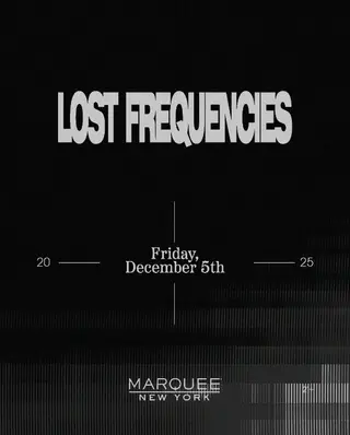 Catch Lost Frequencies This Weekend at Marquee NY - EDM news article