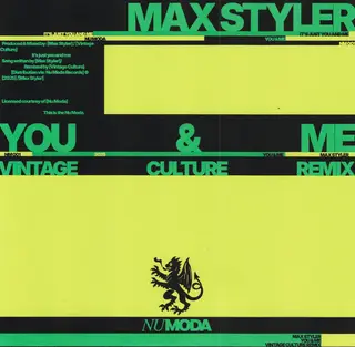 Vintage Culture Reworks Max Styler’s ‘You & Me’ Into Refined Club Weapon - EDM news article