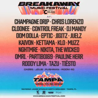 Breakaway Tampa 2026 Announces a Power-Packed Festival Weekend - EDM news article