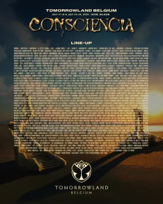 Tomorrowland Unveils 2026 Lineup For ‘CONSCIENCIA’ Theme Debut - EDM news article Tomorrowland Unveils 2026 Lineup For ‘CONSCIENCIA’ Theme Debut - EDM news article
