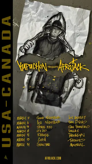 AFROJACK Dials Into Kapuchon With Intimate North American Club Tour - EDM news article AFROJACK Dials Into Kapuchon With Intimate North American Club Tour - EDM news article