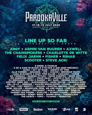 PAROOKAVILLE Drops Star Studded 2026 Lineup - EDM news article