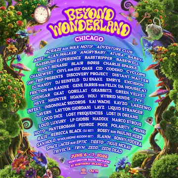 Beyond Wonderland Chicago 2026 Line Up Revealed - EDM news article Beyond Wonderland Chicago 2026 Line Up Revealed - EDM news article