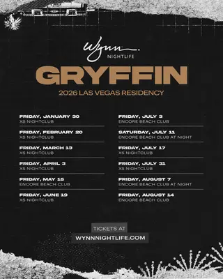 Gryffin Announces 2026 Residency With Wynn Nightlife - EDM news article
