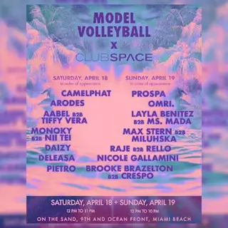 Sun, Sand, and Sets: Club Space Takes Over Model Volleyball 2026 - EDM news article