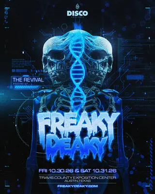 Freaky Deaky Announces Austin Halloween 2026 Return - EDM news article Freaky Deaky Announces Austin Halloween 2026 Return - EDM news article
